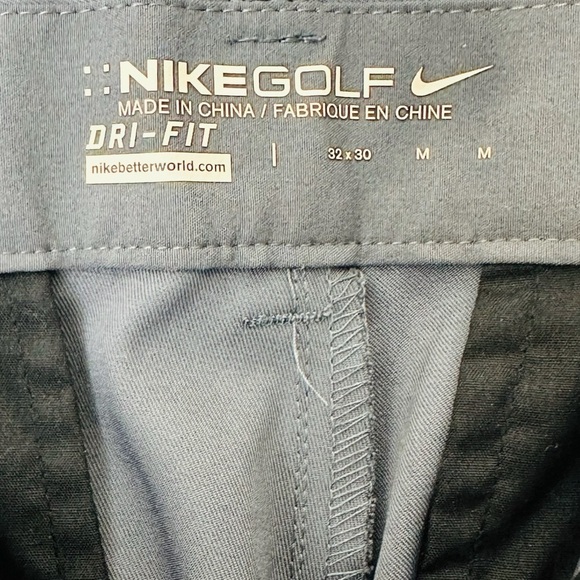 Nike Golf Tour Performance Dri-Fit Gray Golf Pants 639779 021 Men's Size 32 x 30 - Picture 6 of 12
